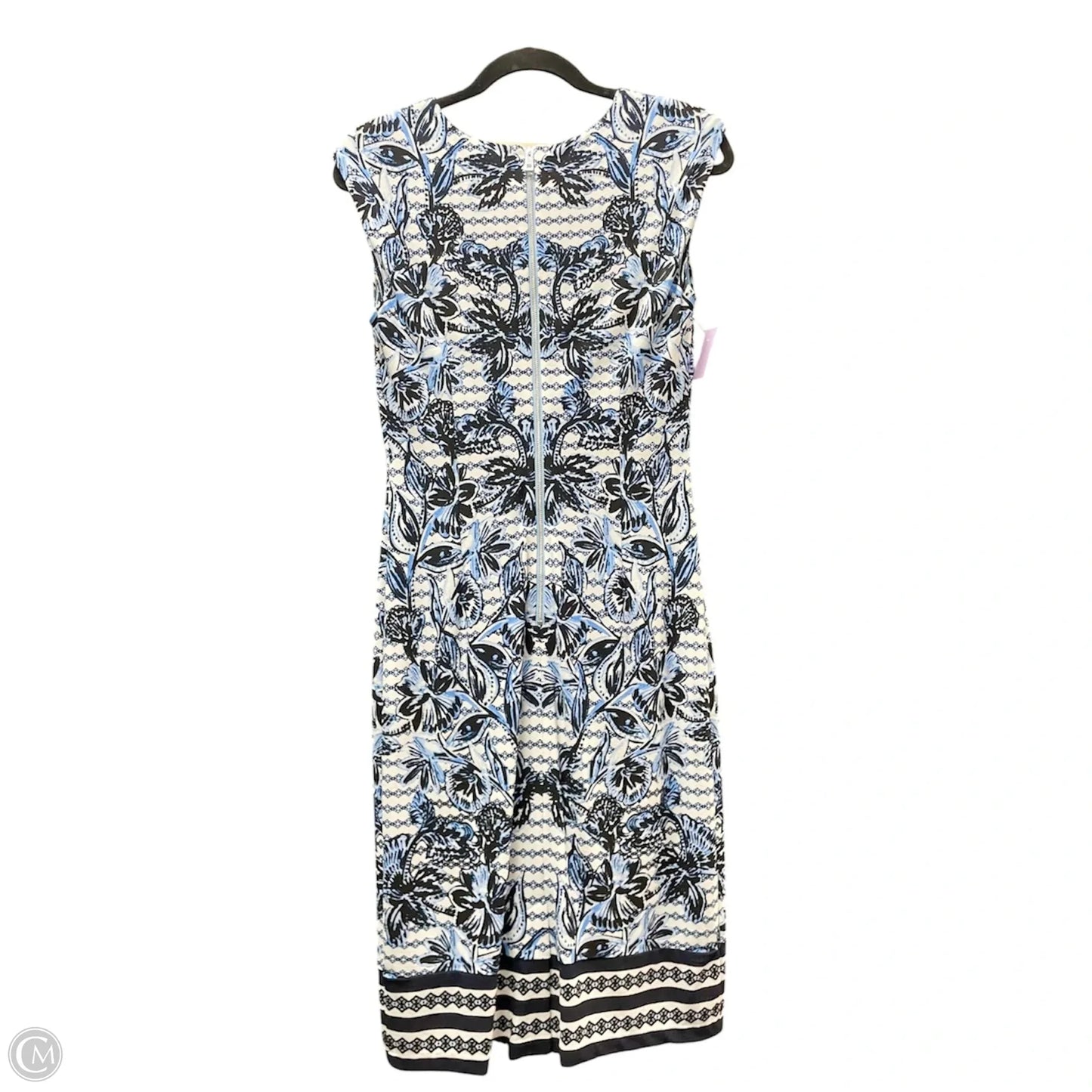 Dress Casual Short By Vince Camuto In Blue & White, Size: 6