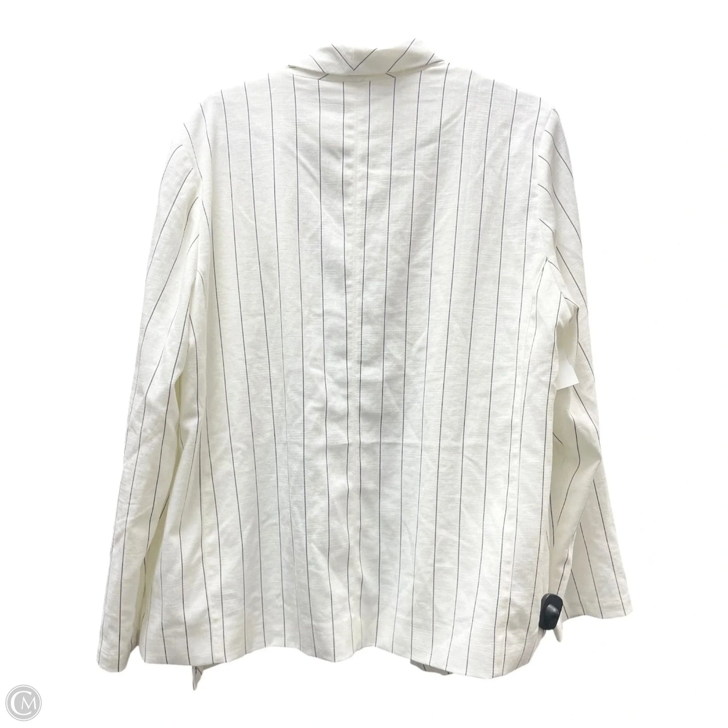 Jacket Other By Chicos In Striped Pattern, Size: Xl