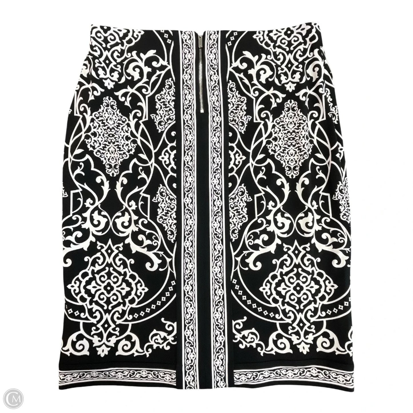 Skirt Mini & Short By White House Black Market In Black & White, Size: 8