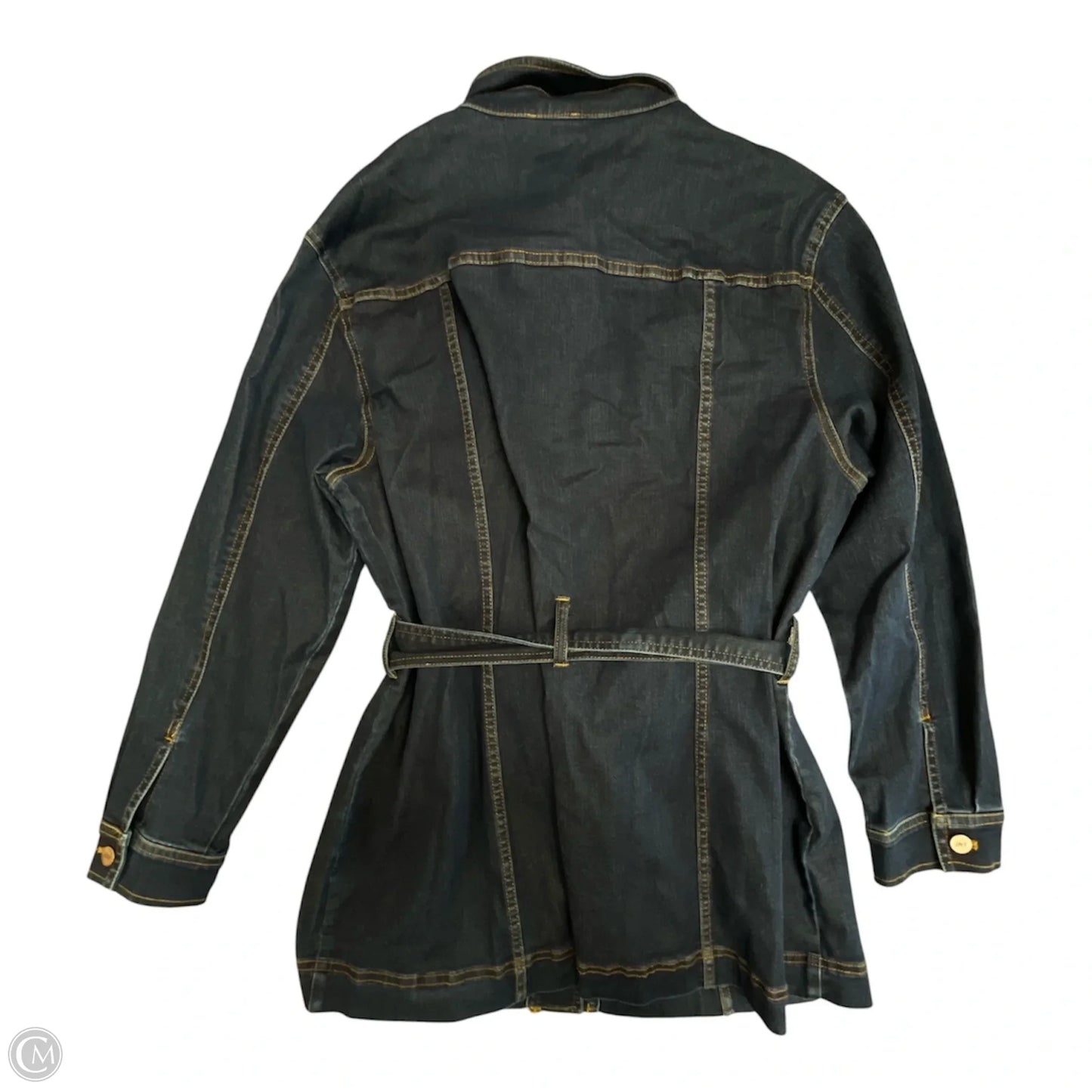 Jacket Denim By Jones New York In Blue Denim, Size: Xl