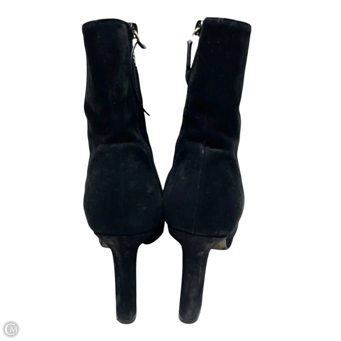 Boots Designer By Stuart Weitzman In Black, Size: 7.5