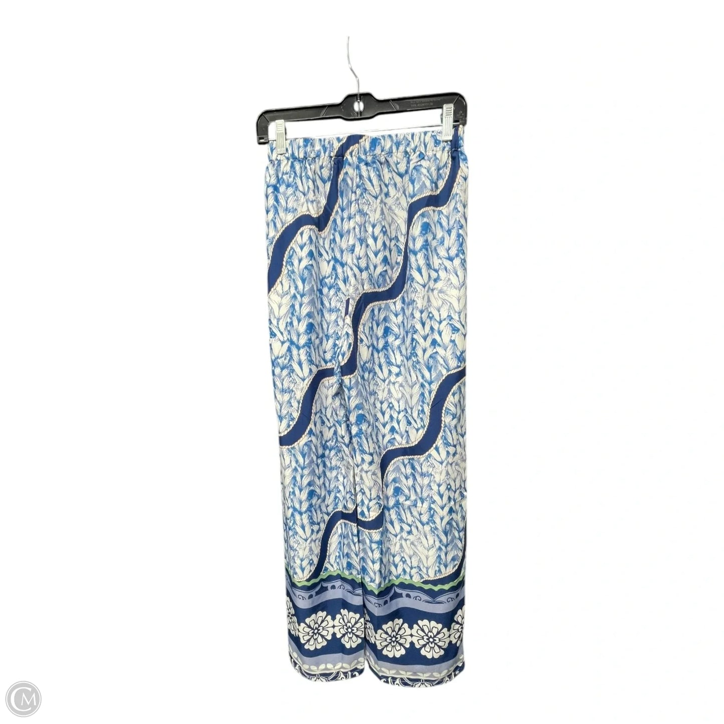 Pants Other By Gracia In Blue & White, Size: S