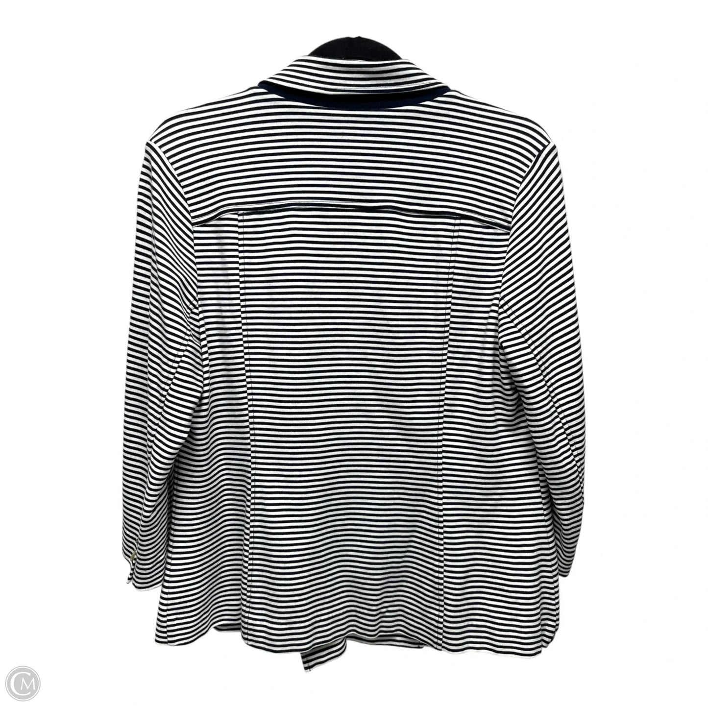 Blazer By Cabi In Striped Pattern, Size: L