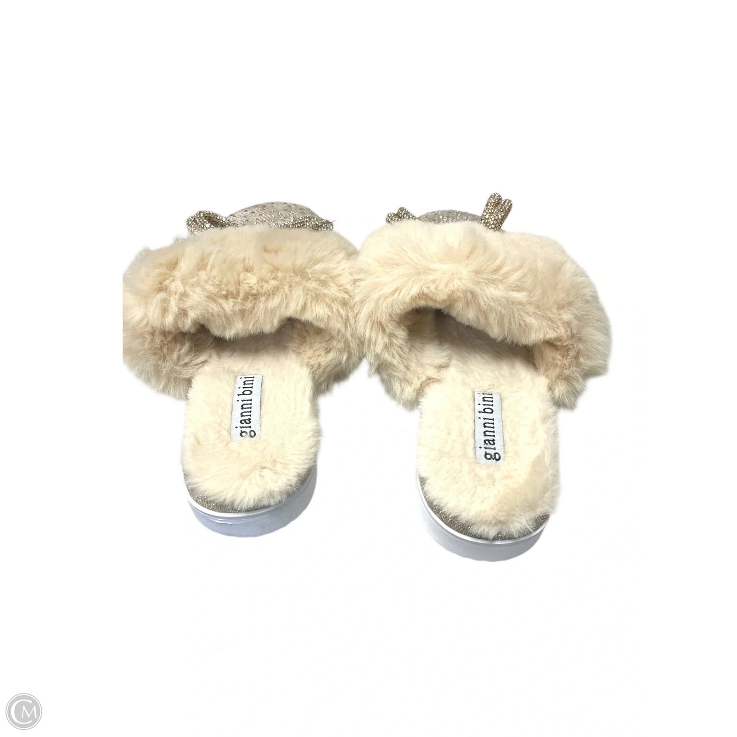 Slippers By Gianni Bini In Cream, Size: 8