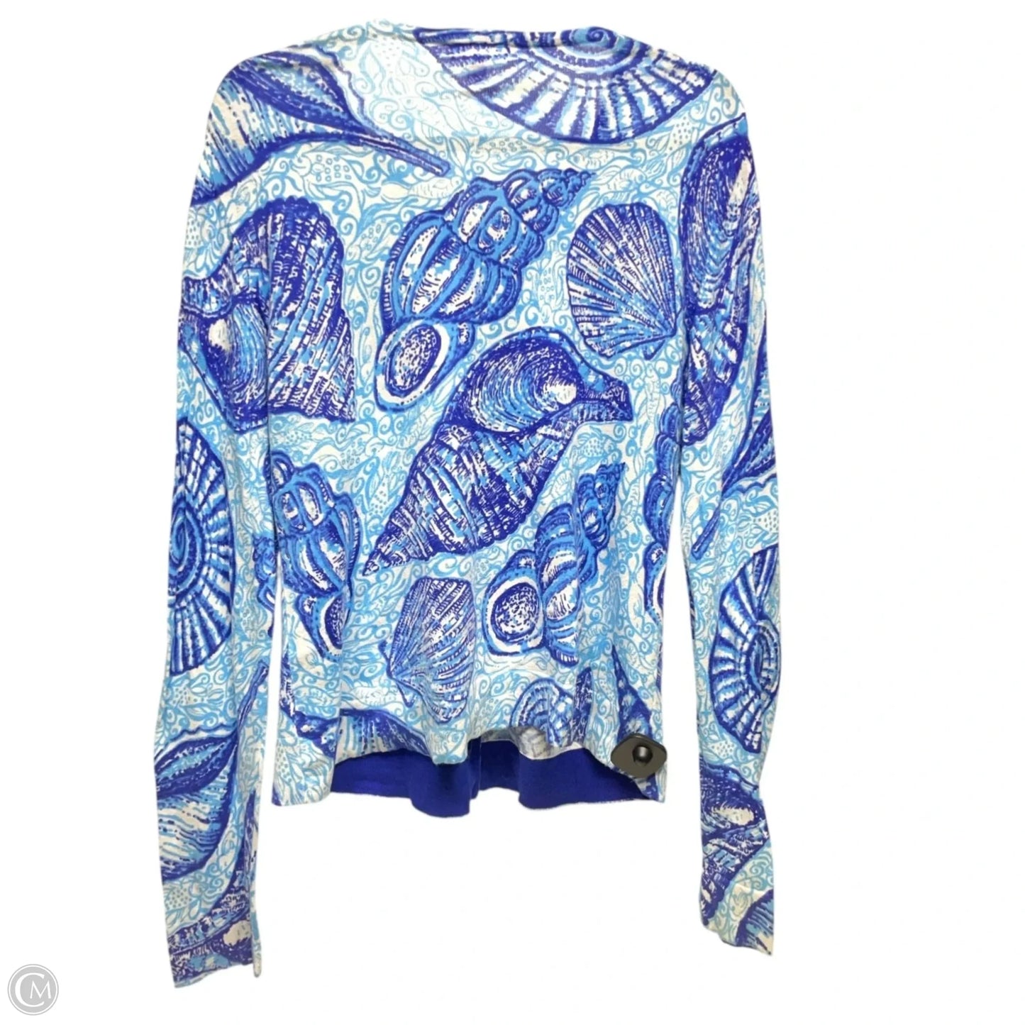 Cardigan Designer By Lilly Pulitzer In Blue, Size: Xl