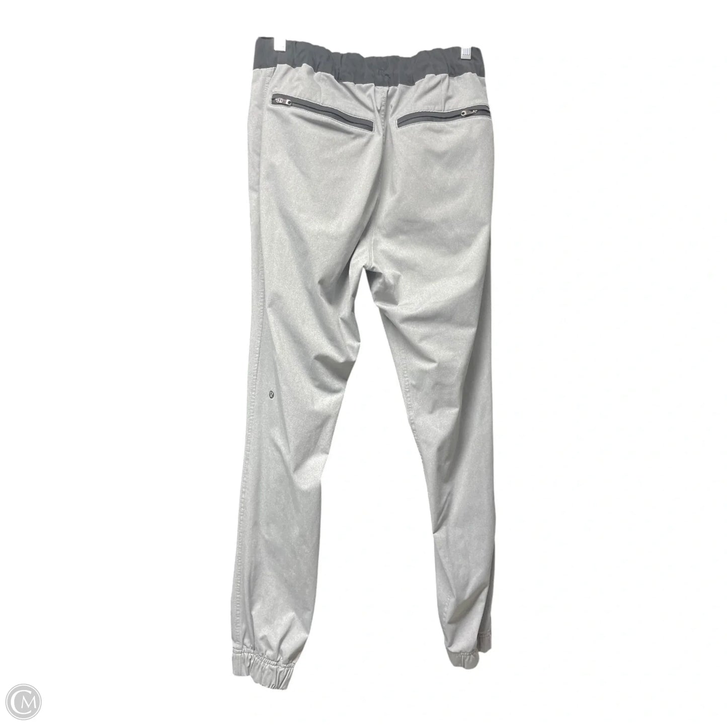 Athletic Pants By Lululemon In Black & Grey, Size: S