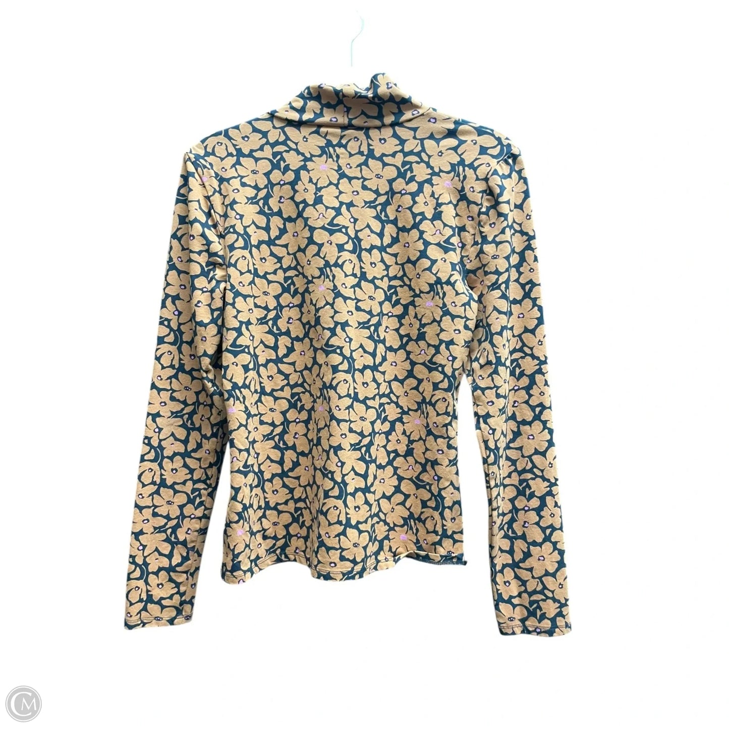 Top Long Sleeve By Maeve In Floral Print, Size: M