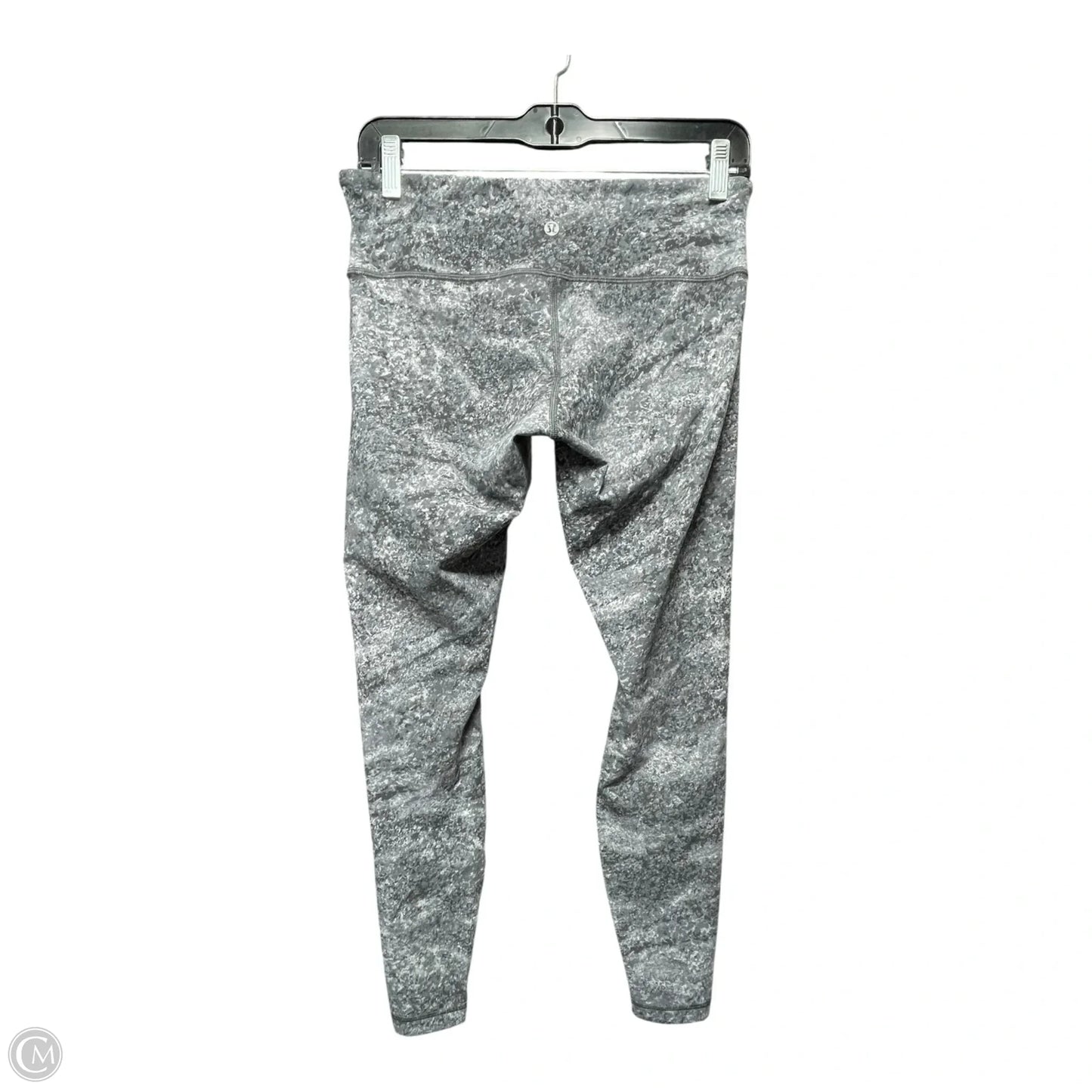 Athletic Leggings By Lululemon In Grey, Size: 8