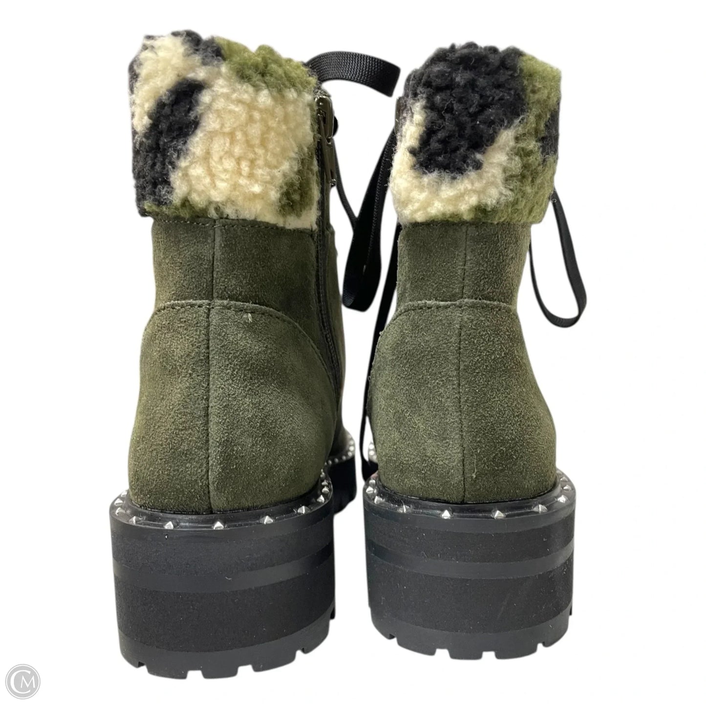 Boots Hiking By Steve Madden In Green, Size: 7.5