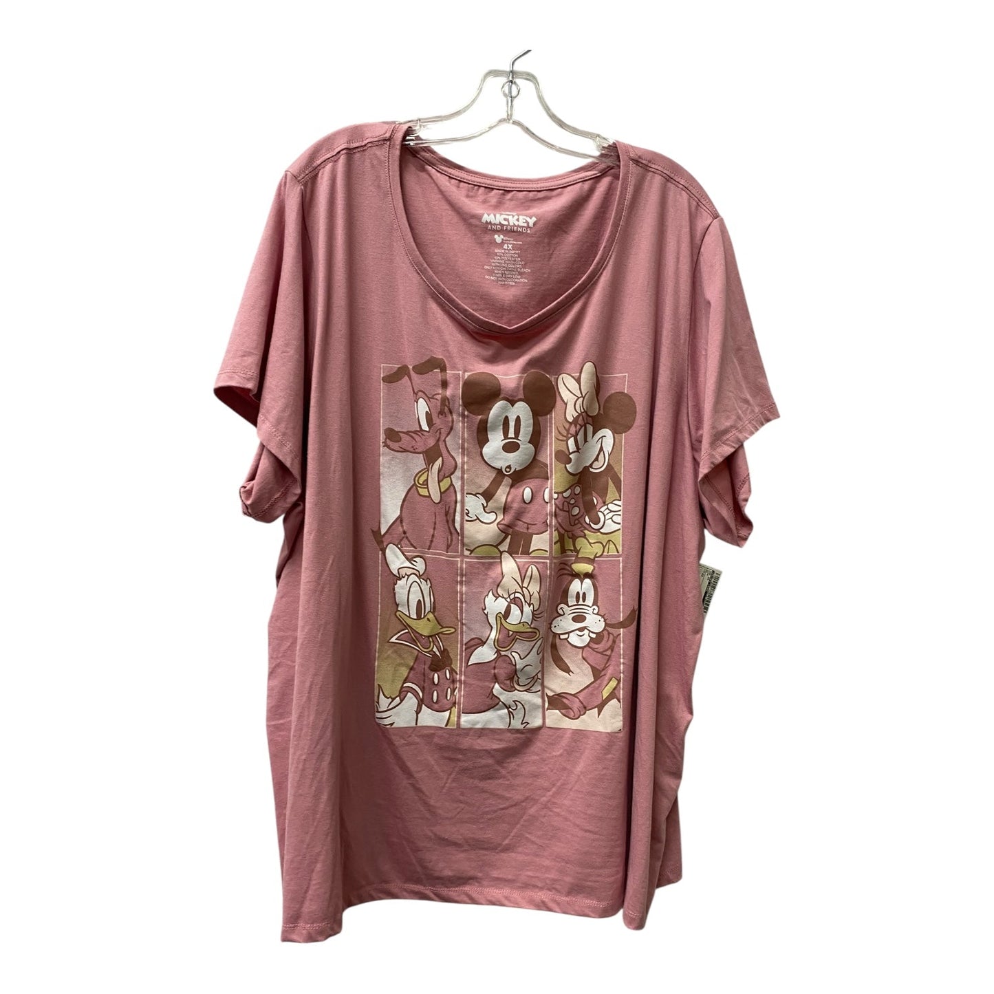 Top Ss By Disney Store In Pink, Size:4X
