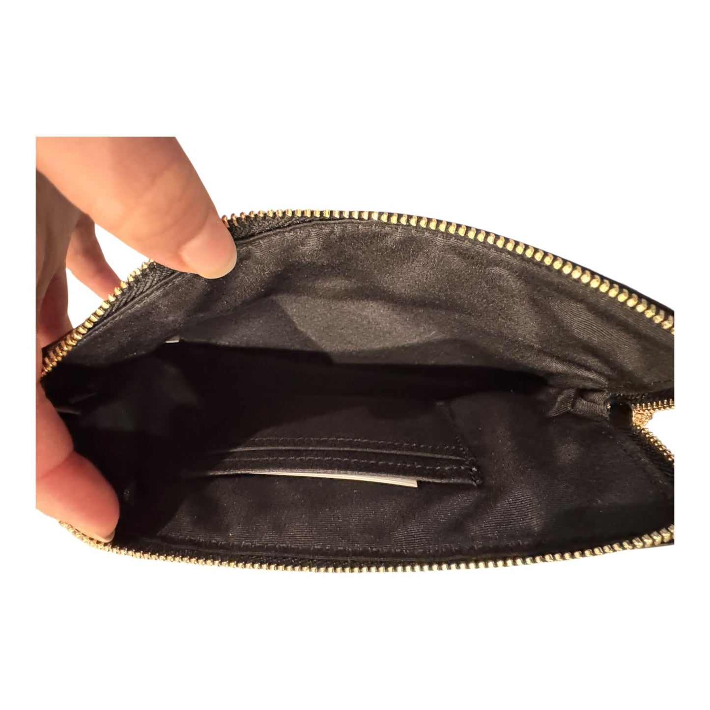 Wristlet Designer By Coach In Black, Size:Medium