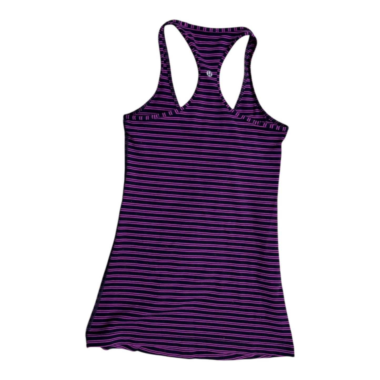 Athletic Tank Top By Lululemon In Striped Pattern, Size:S