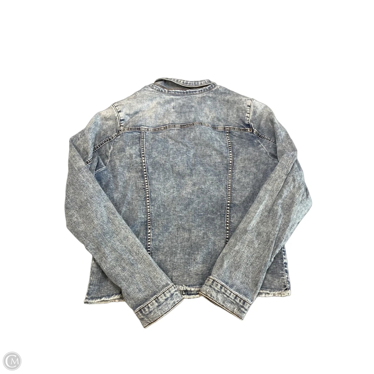Jacket Denim By Kut In Blue Denim, Size: Xl