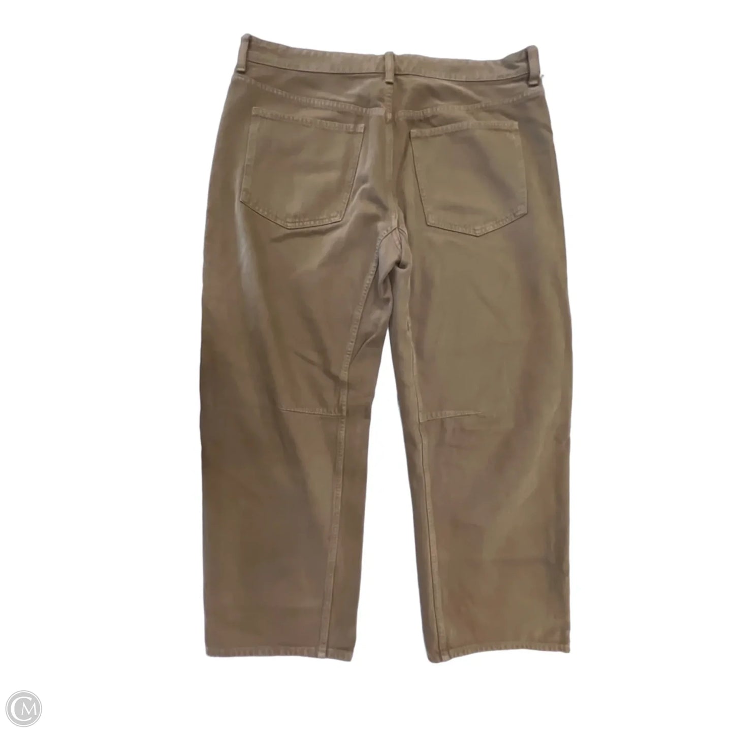 Jeans Wide Leg By Madewell In Brown Denim, Size: 12