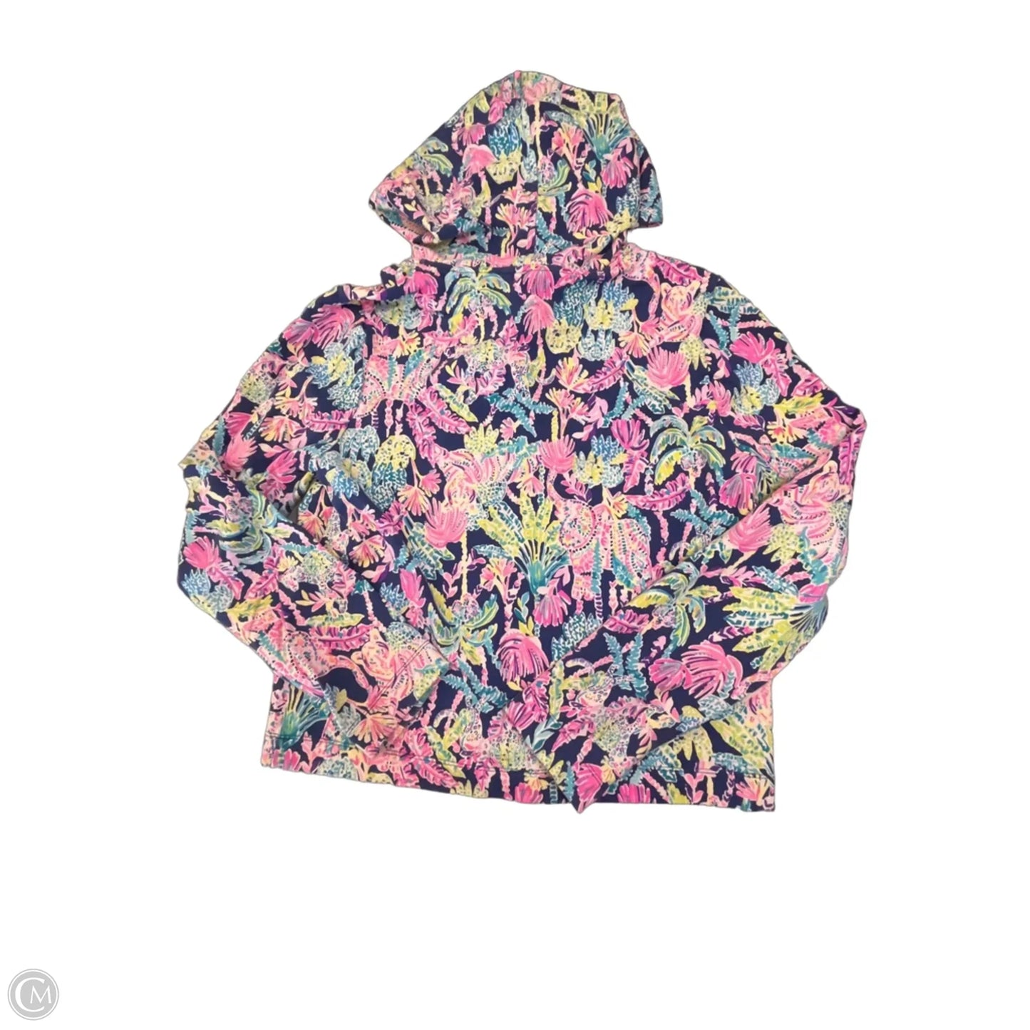 Sweatshirt Designer By Lilly Pulitzer In Blue & Pink, Size: M