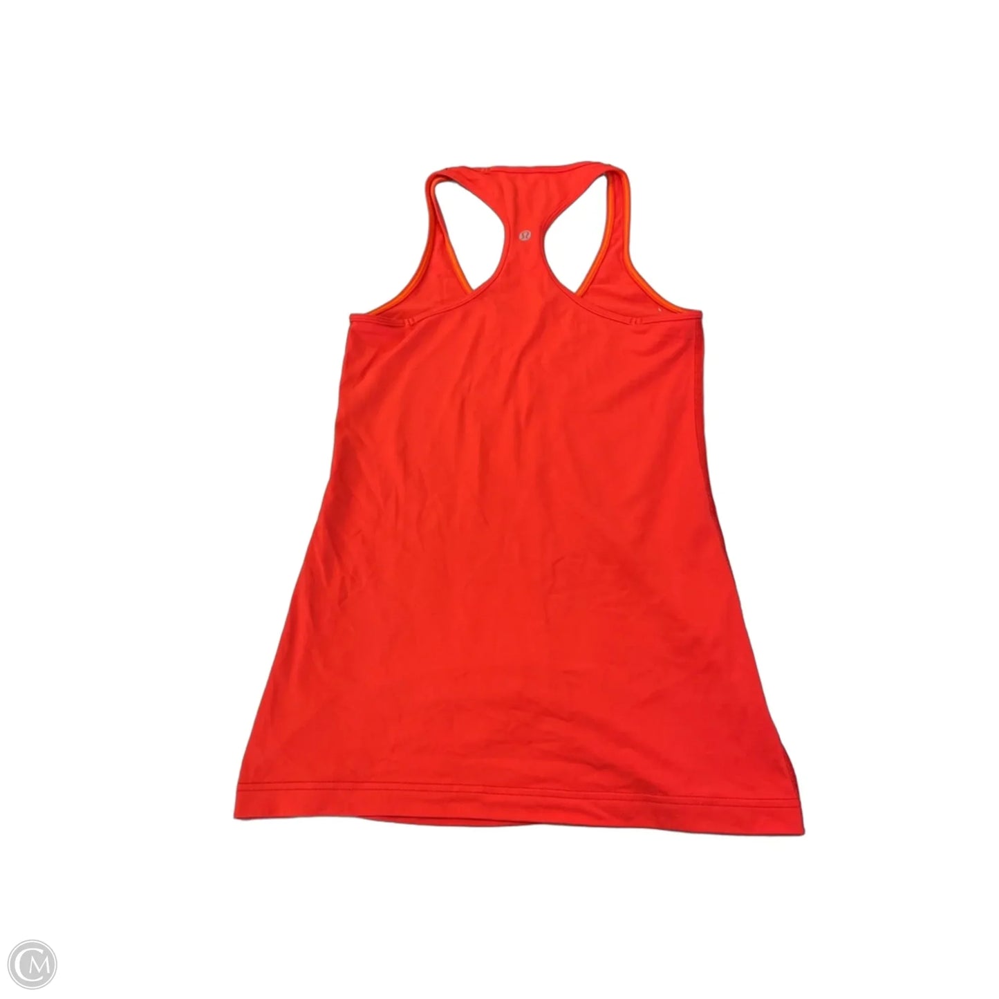 Athletic Tank Top By Lululemon In Orange, Size: M