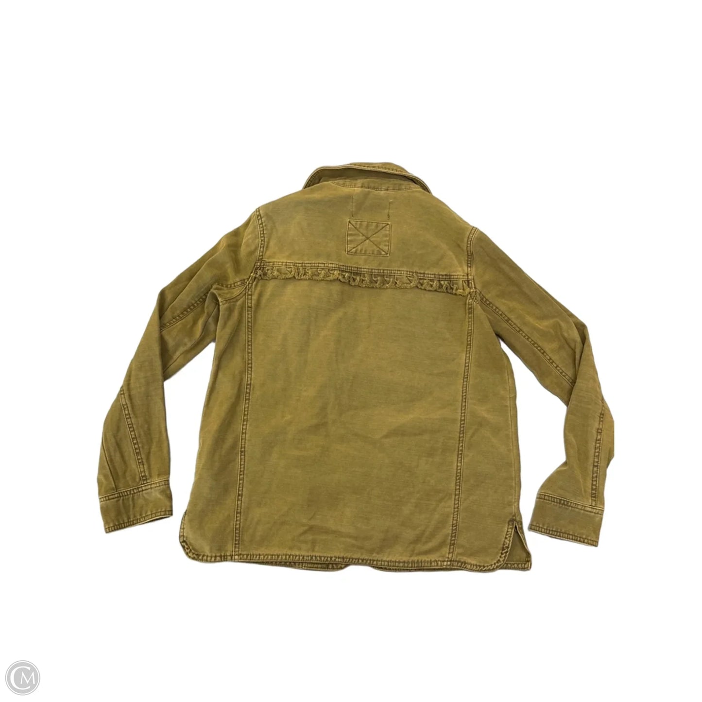 Jacket Denim By Anthropologie In Green, Size: Xs