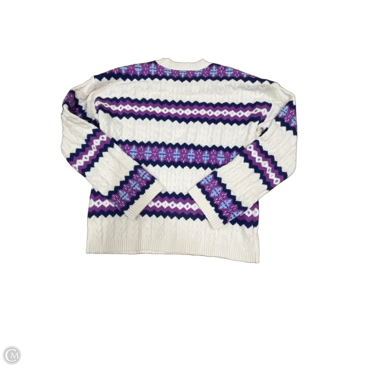 Sweater By Loft In Purple, Size: S