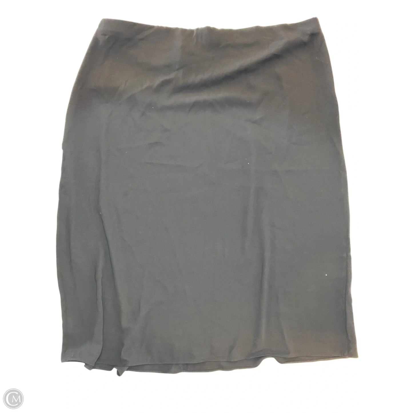 Skirt Midi By Nine West In Black, Size: Xxl