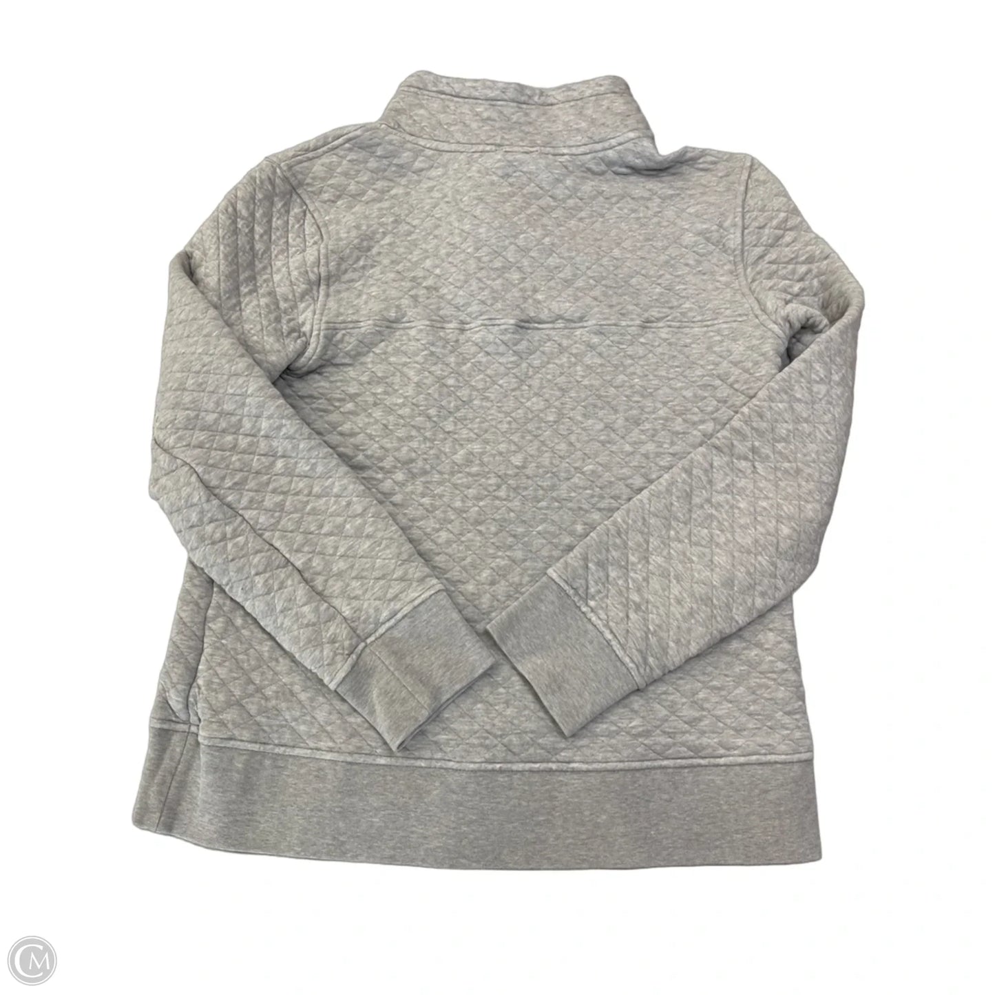 Sweatshirt Collar By Patagonia In Grey, Size: S