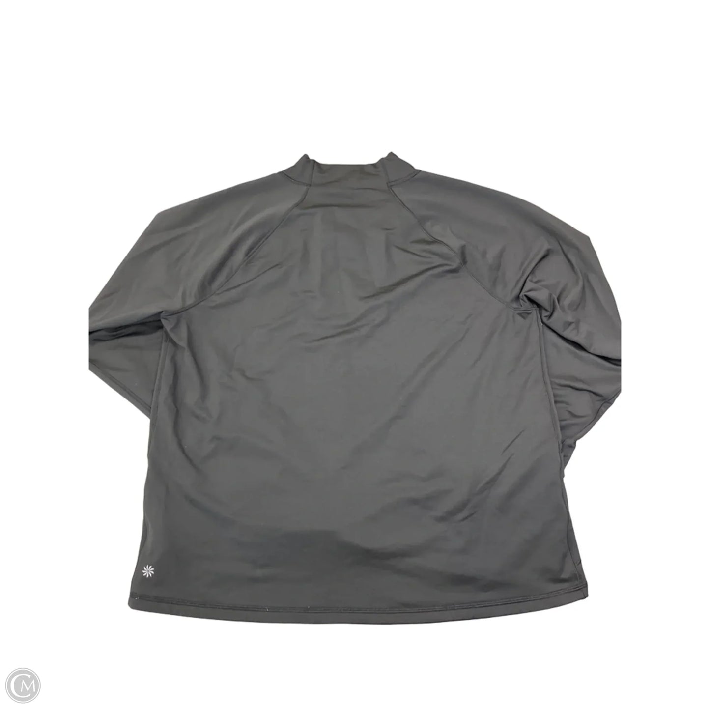 Athletic Top Long Sleeve Crewneck By Athleta In Black, Size: Xl