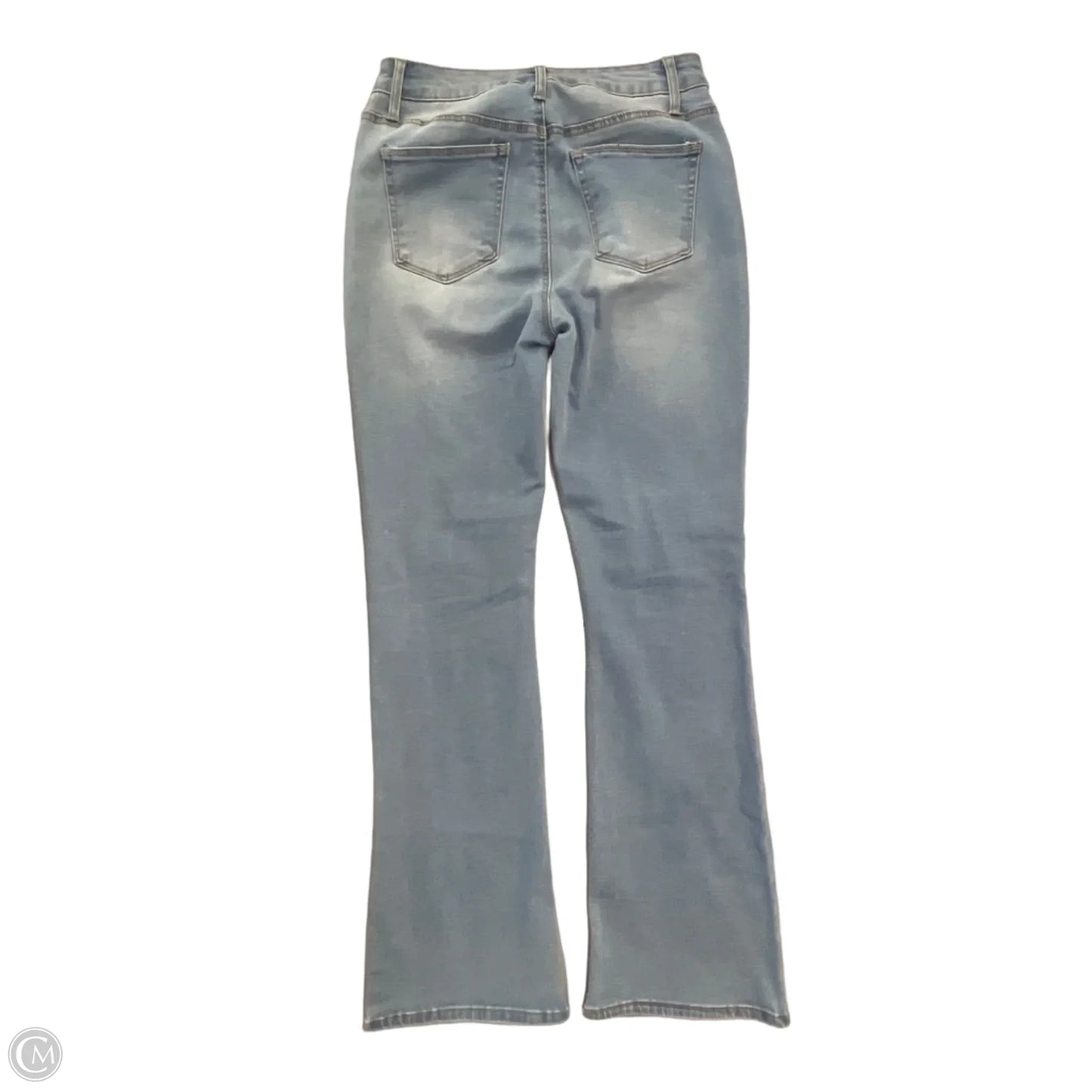 Jeans Flared By Wax Jean In Blue Denim, Size: 10