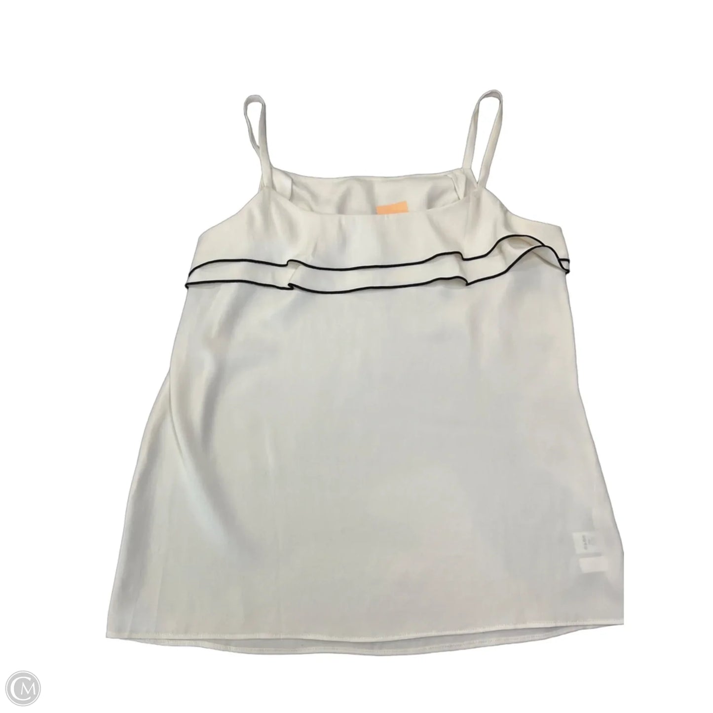 Blouse Sleeveless By Loft In Ivory, Size: Xs