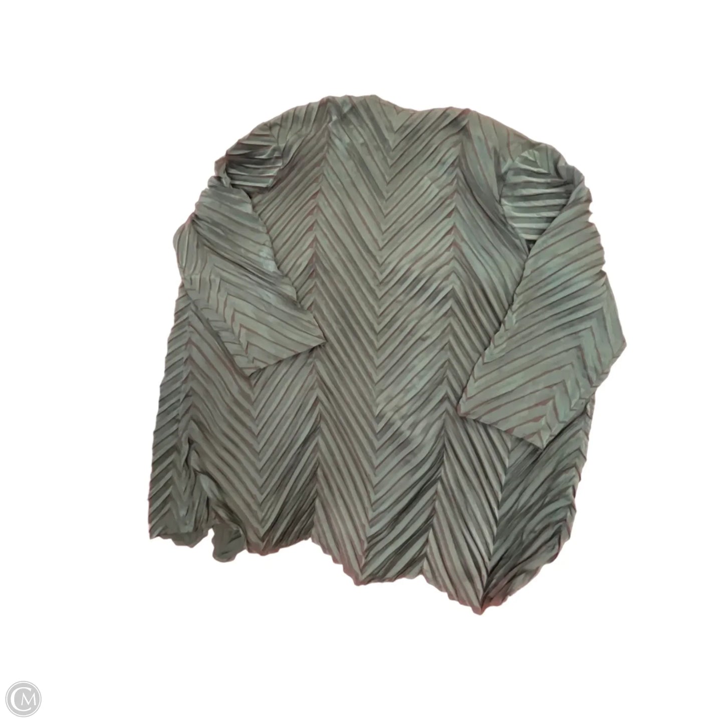 Cardigan By Chicos In Green, Size: Xl