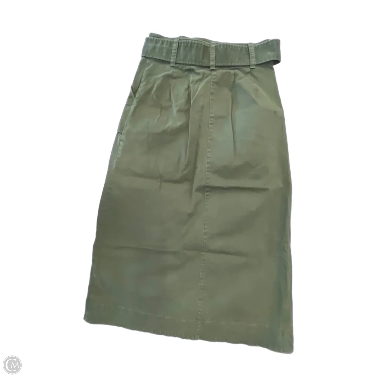 Skirt Midi By Loft In Green, Size: Xs