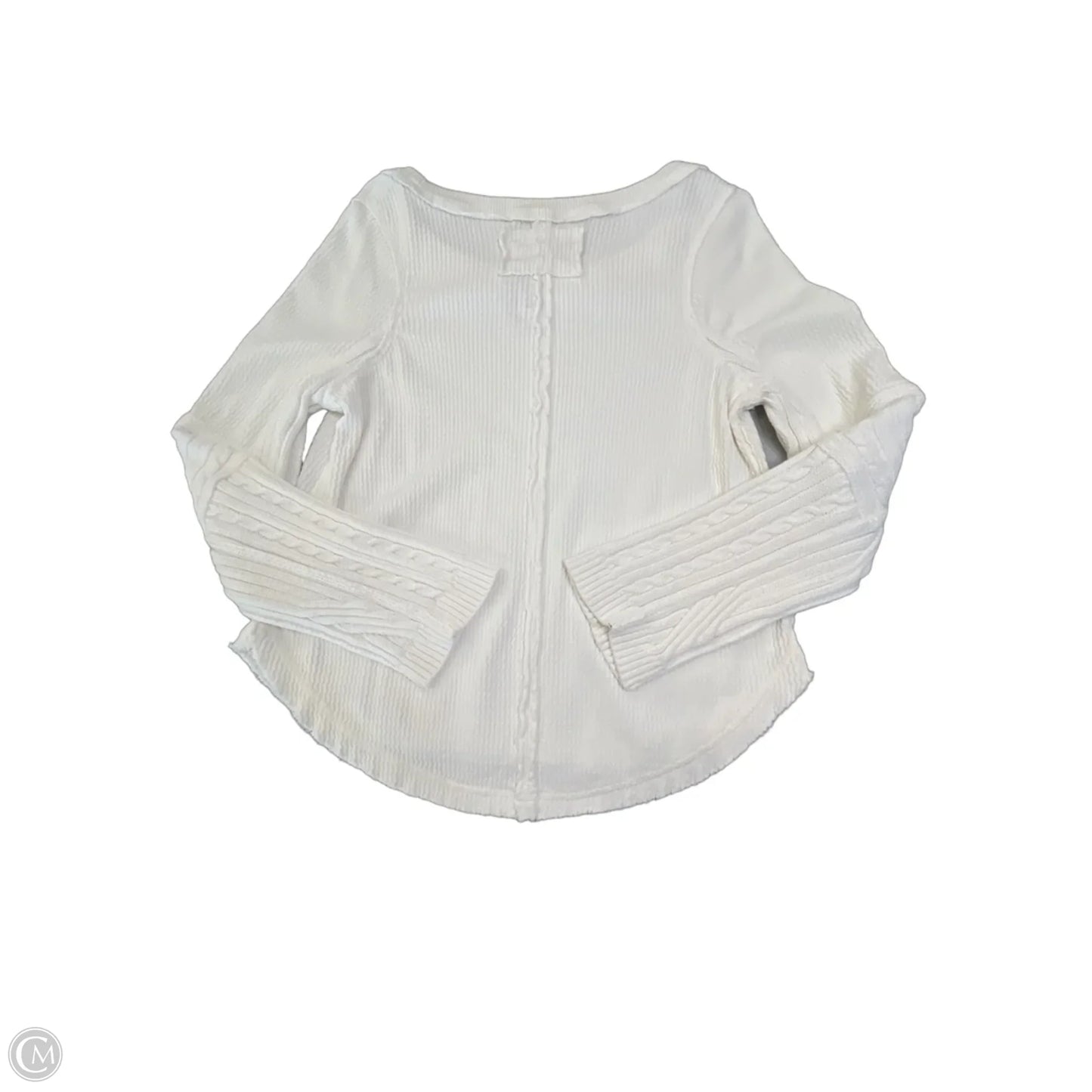 Top Long Sleeve By We The Free In White, Size: L