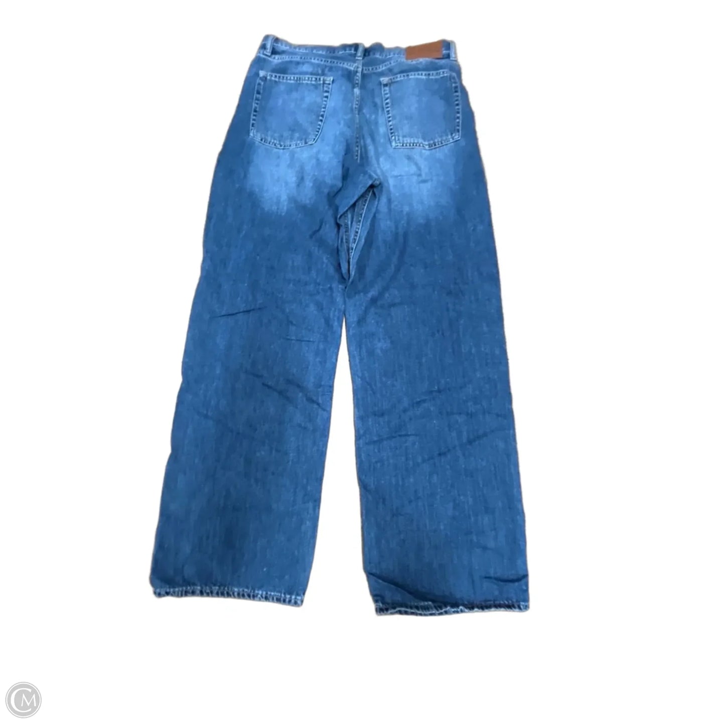 Jeans Wide Leg By Lucky Brand In Blue Denim, Size: 14