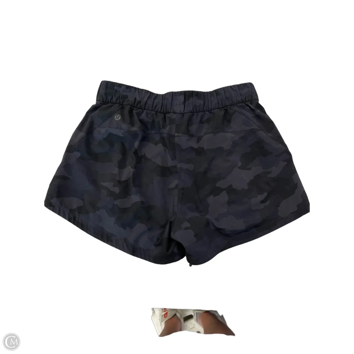Athletic Shorts By Lululemon In Camouflage Print, Size: S