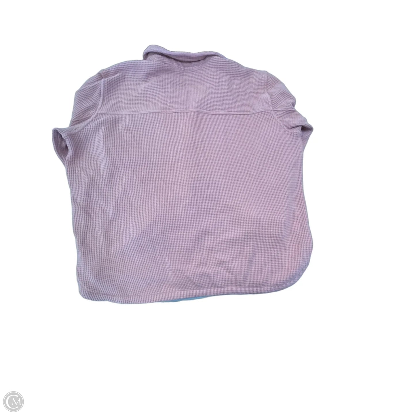 Jacket Shirt By Carhartt In Mauve, Size: L