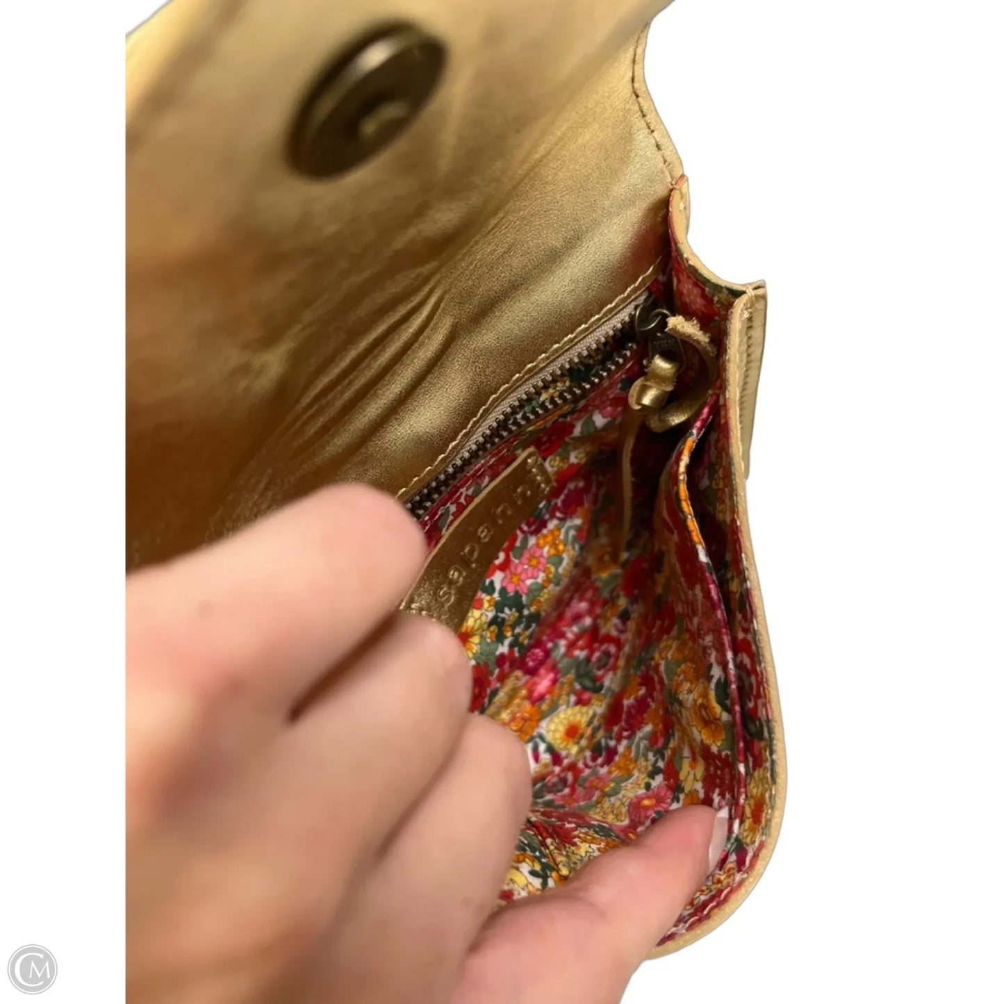 Crossbody Leather By Cma, Size: Small