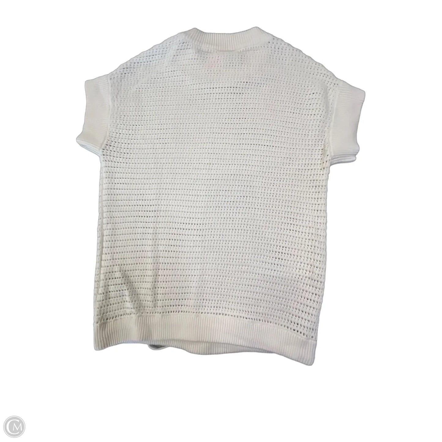 Top Short Sleeve By Varley In Ivory, Size: Xs