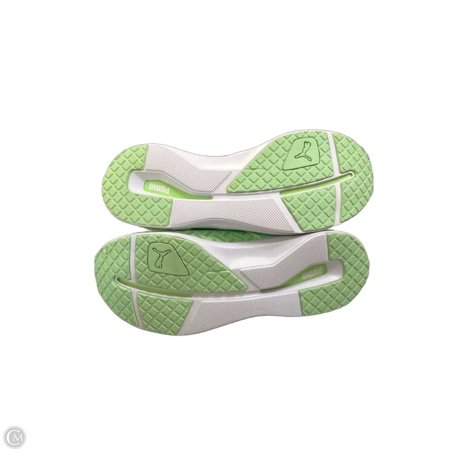 Shoes Athletic By Puma In Green, Size: 7.5
