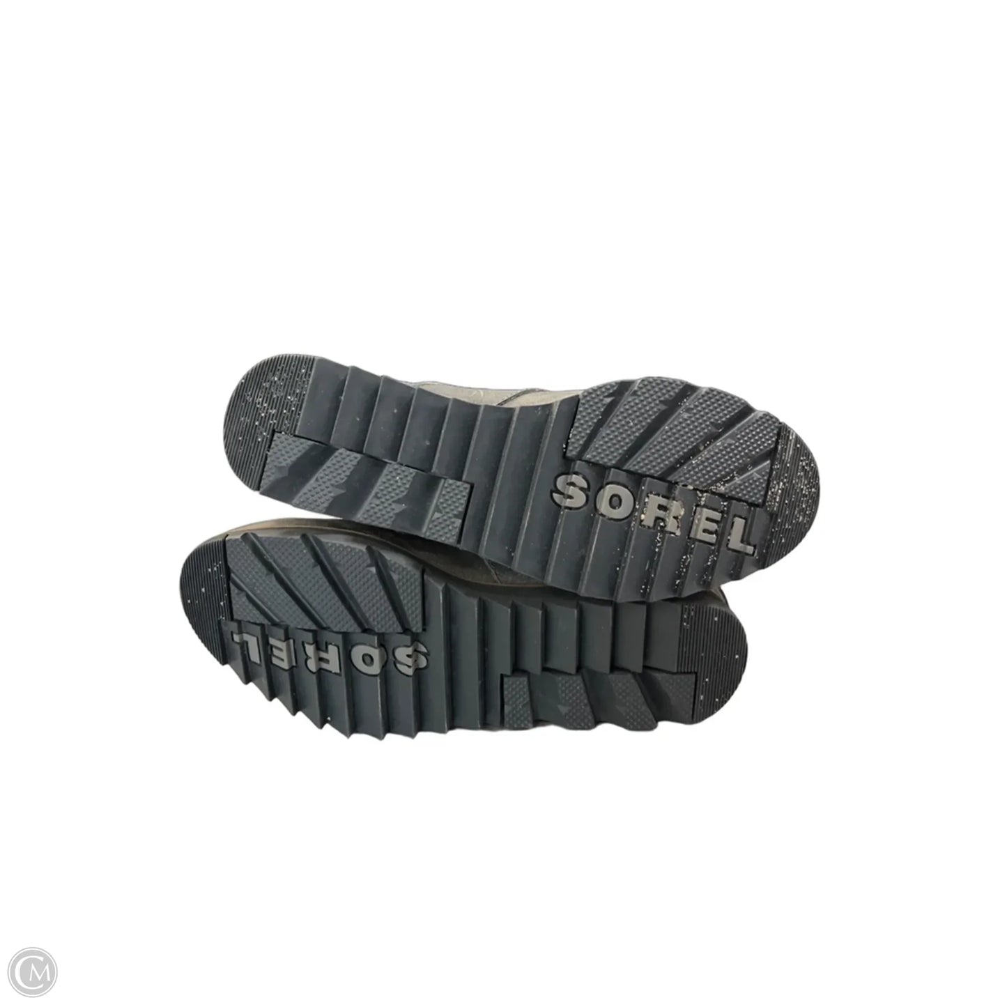 Boots Ankle Flats By Sorel In Grey & Red, Size: 7.5