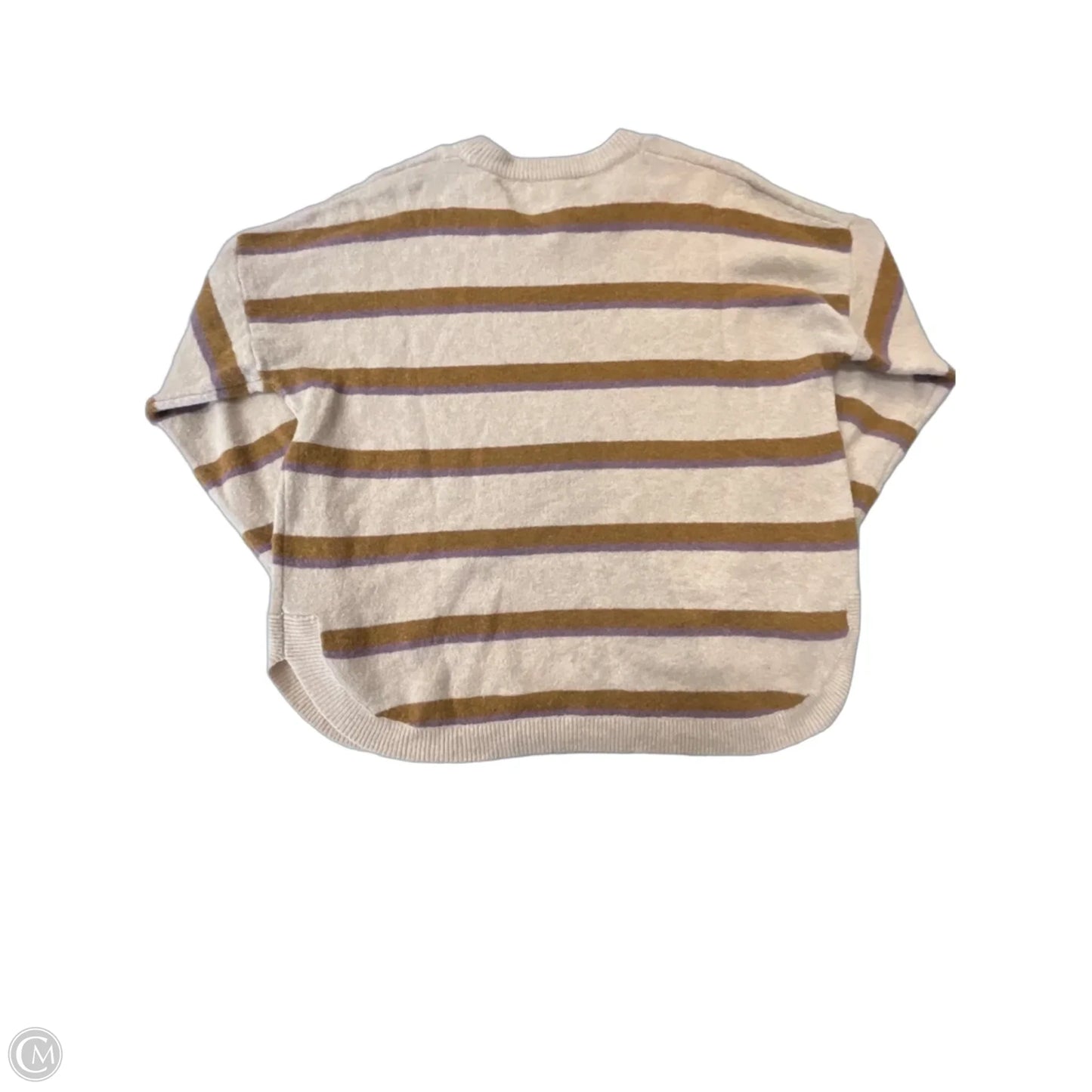 Sweater By Madewell In Striped Pattern, Size: M