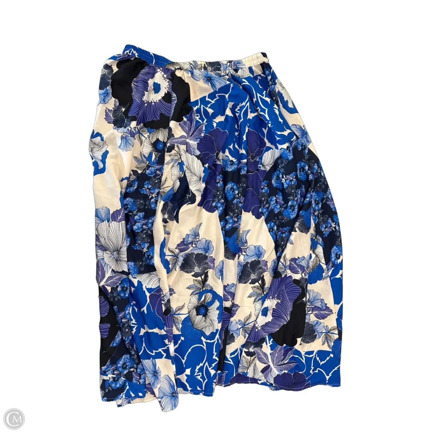 Skirt Maxi By Clothes Mentor In Blue, Size: Lp