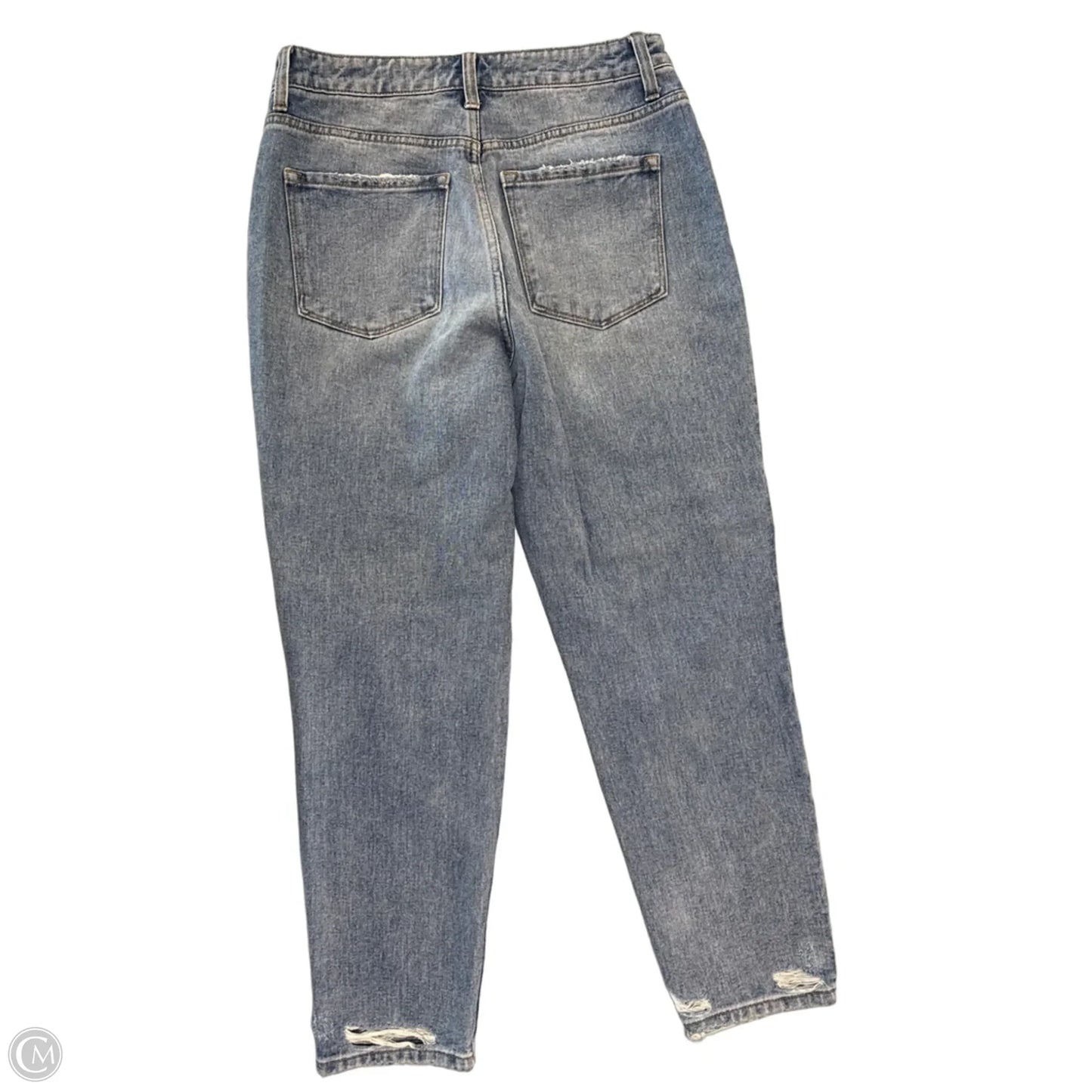 Jeans Straight By Vervet In Blue Denim, Size: 8