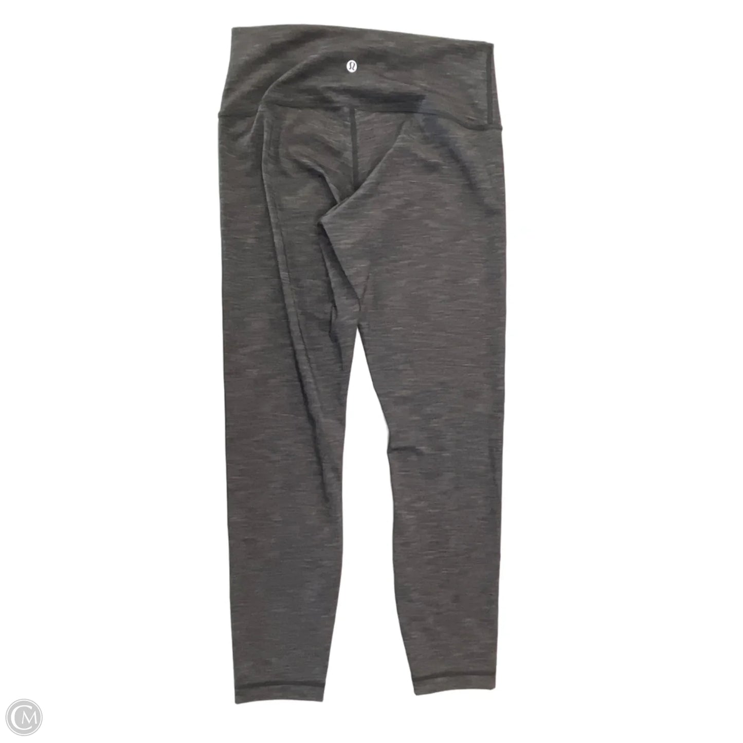 Athletic Leggings By Lululemon In Grey, Size: M