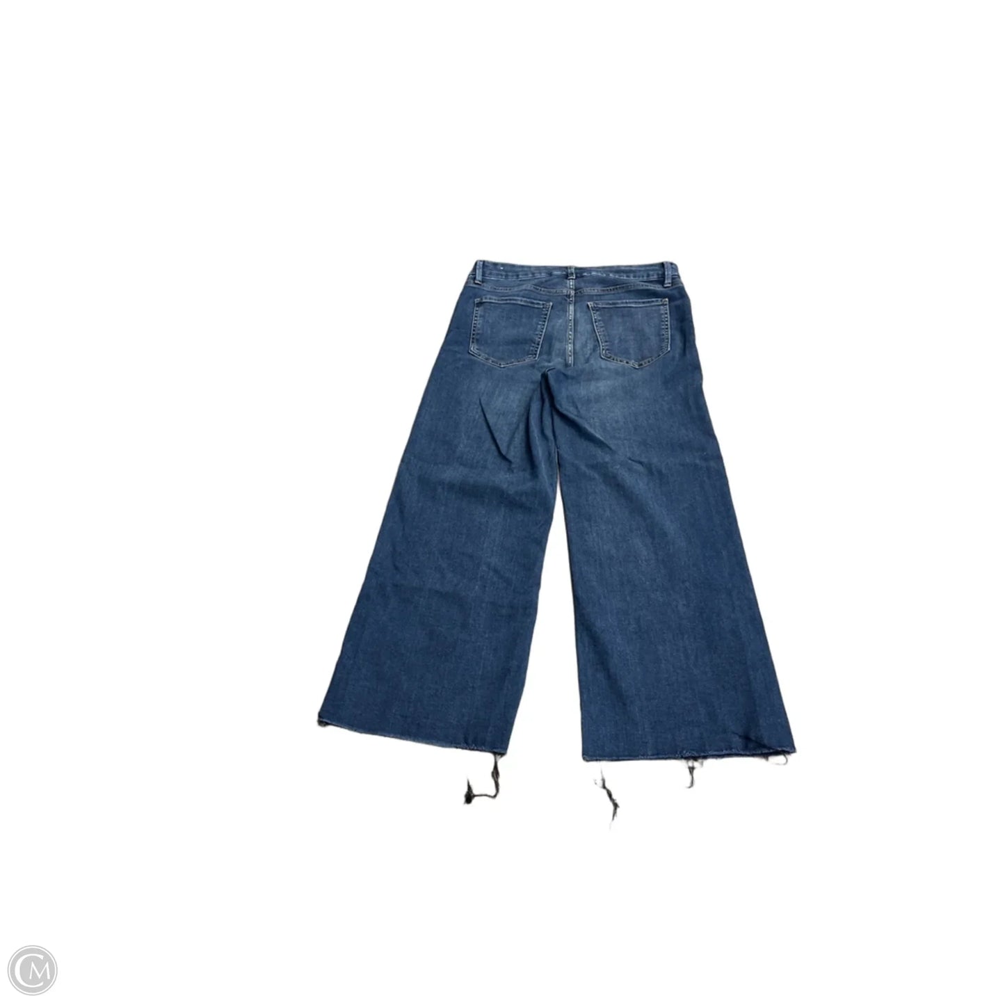 Jeans Flared By Kut In Blue Denim, Size: 8
