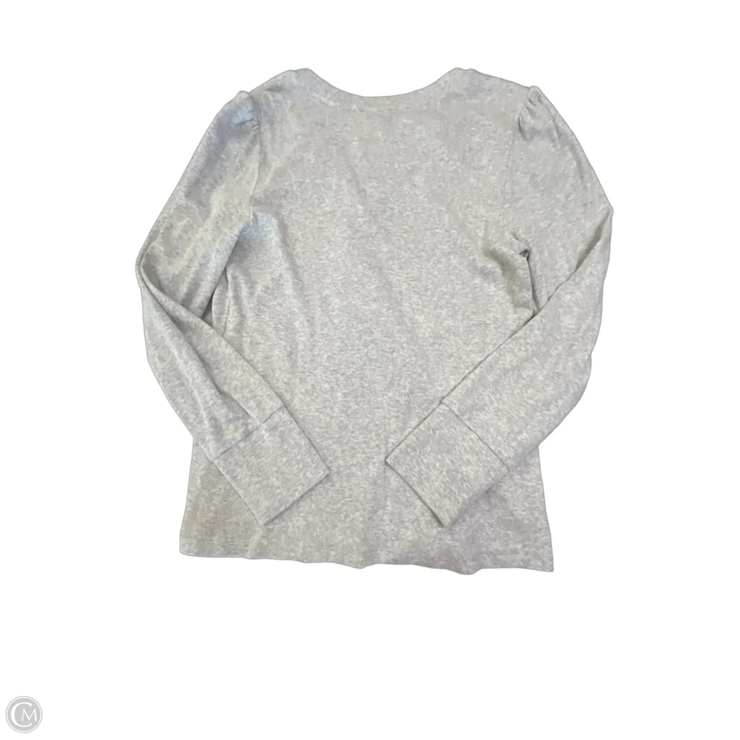 Top Long Sleeve By Loft In Grey, Size: Xl
