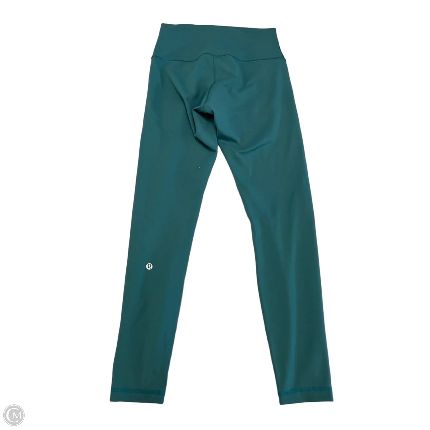 Athletic Leggings By Lululemon In Green, Size: M