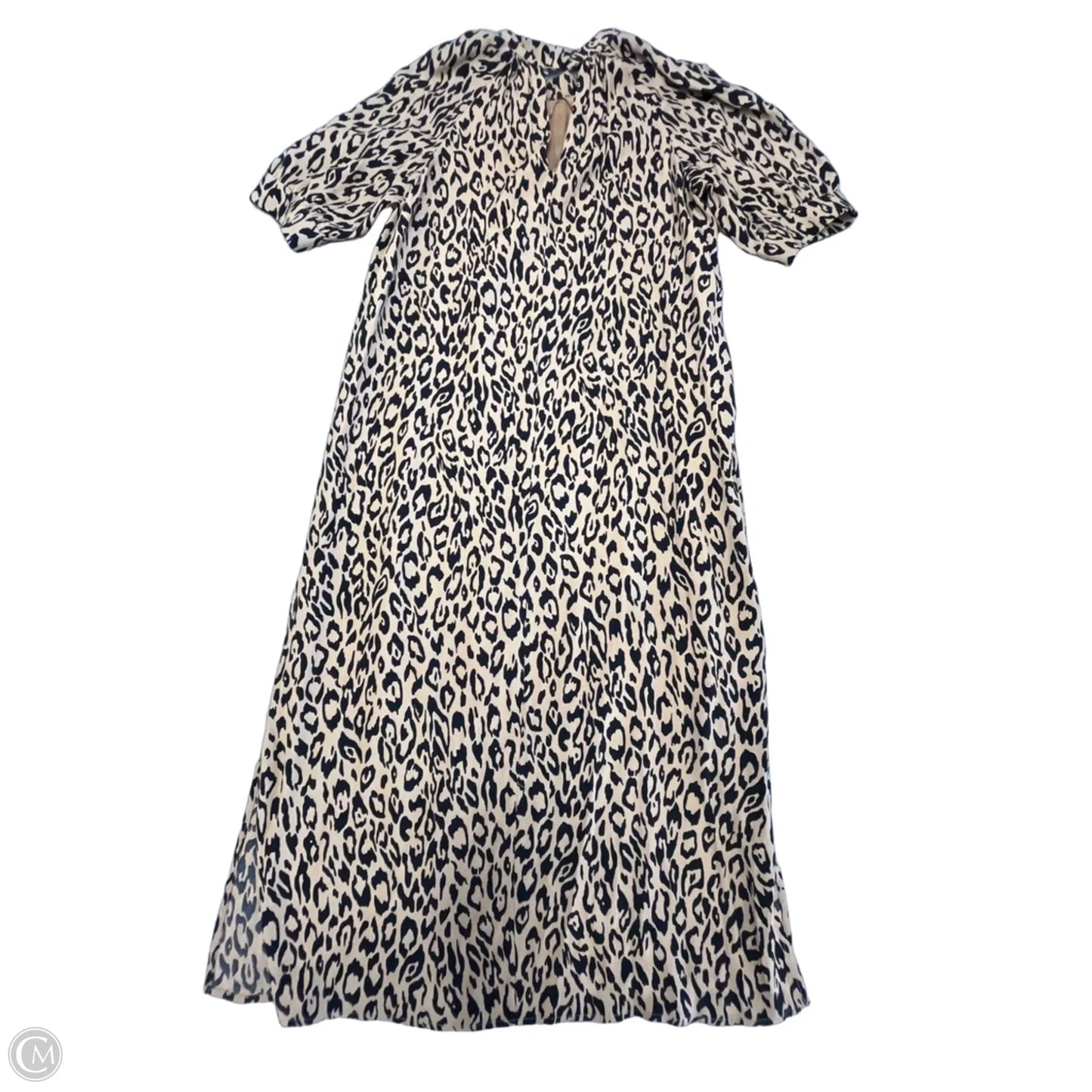 Dress Casual Midi By Anthropologie In Animal Print, Size: Xs