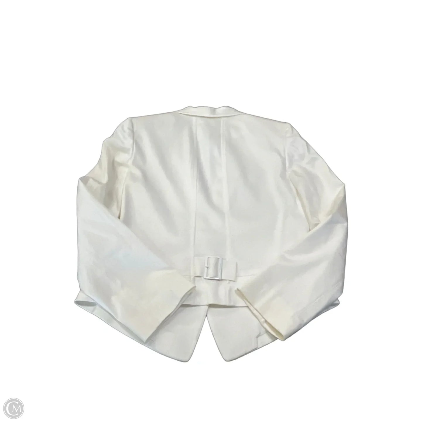 Blazer By Anne Klein In Ivory, Size: S