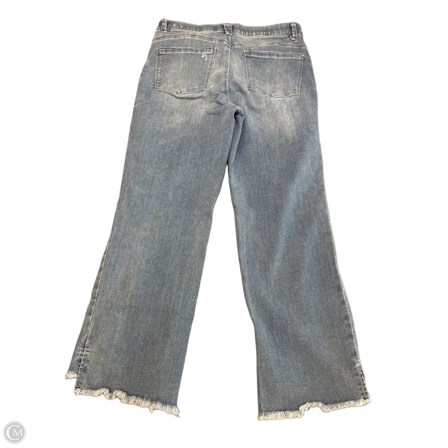 Jeans Cropped By Democracy In Blue Denim, Size: 10