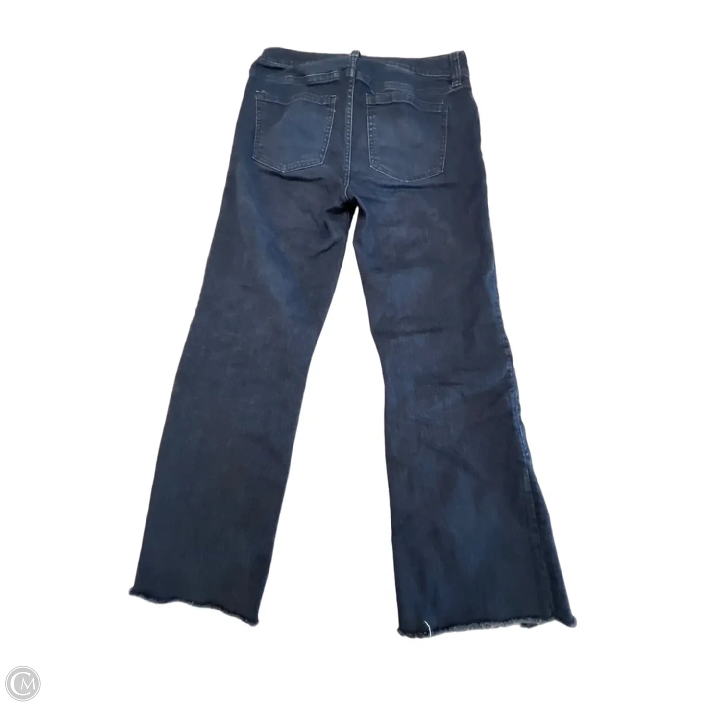 Jeans Cropped By Liverpool In Blue Denim, Size: 6