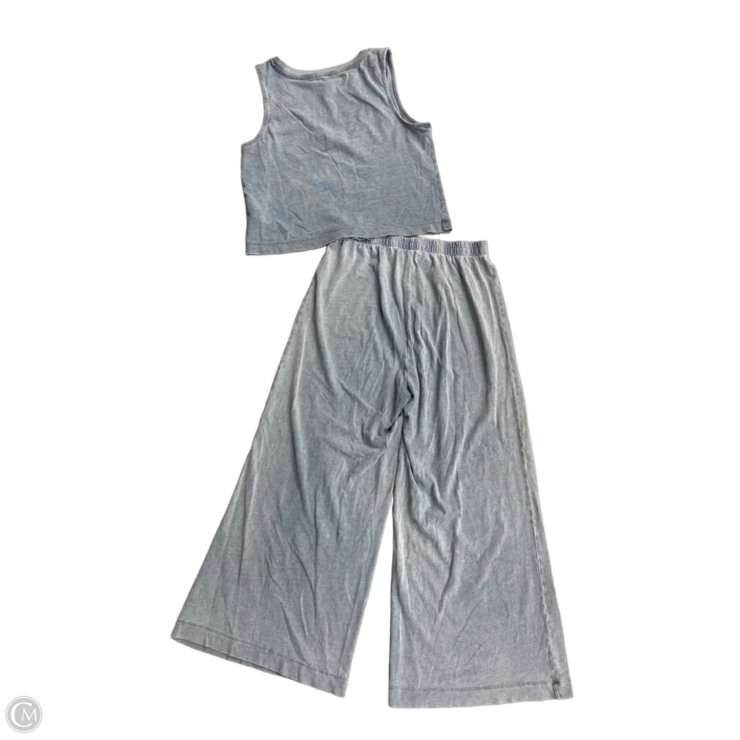 Pants Set 2pc By Z Supply In Blue, Size: S