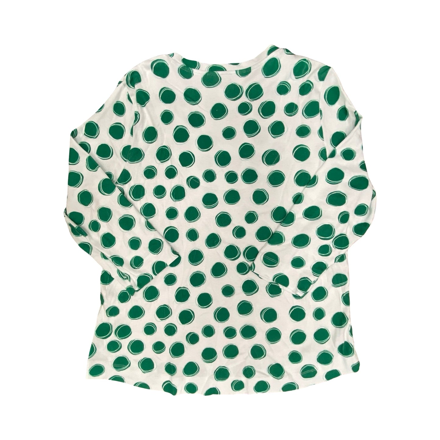 Top Ls By Chicos In Polkadot Pattern, Size:L